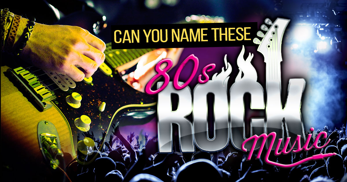 Can You Name These 1980s Rock Songs?