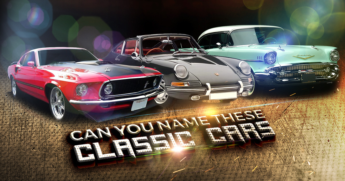 Can You Name These Classic Car Models?