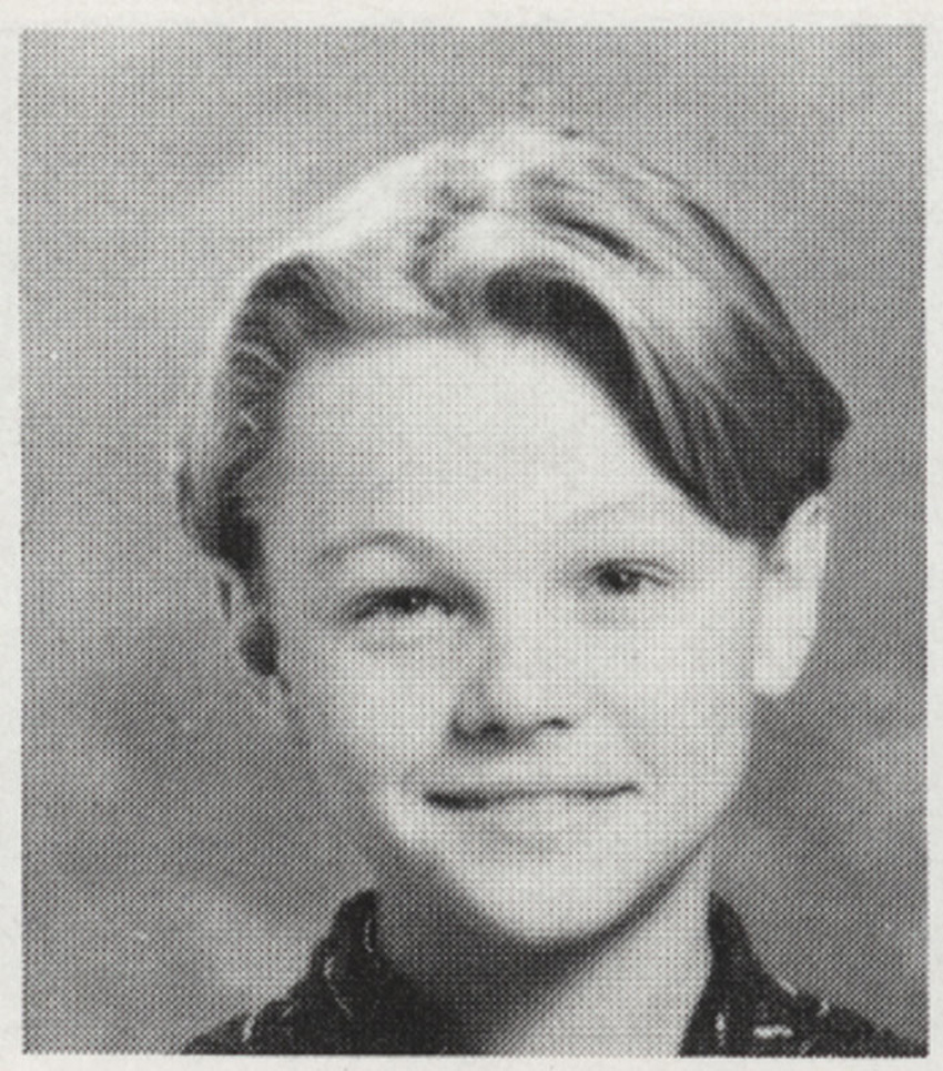 Can You Guess the Celebrity Childhood Photo? Celeb Yearbook 10 Leonardo DiCaprio
