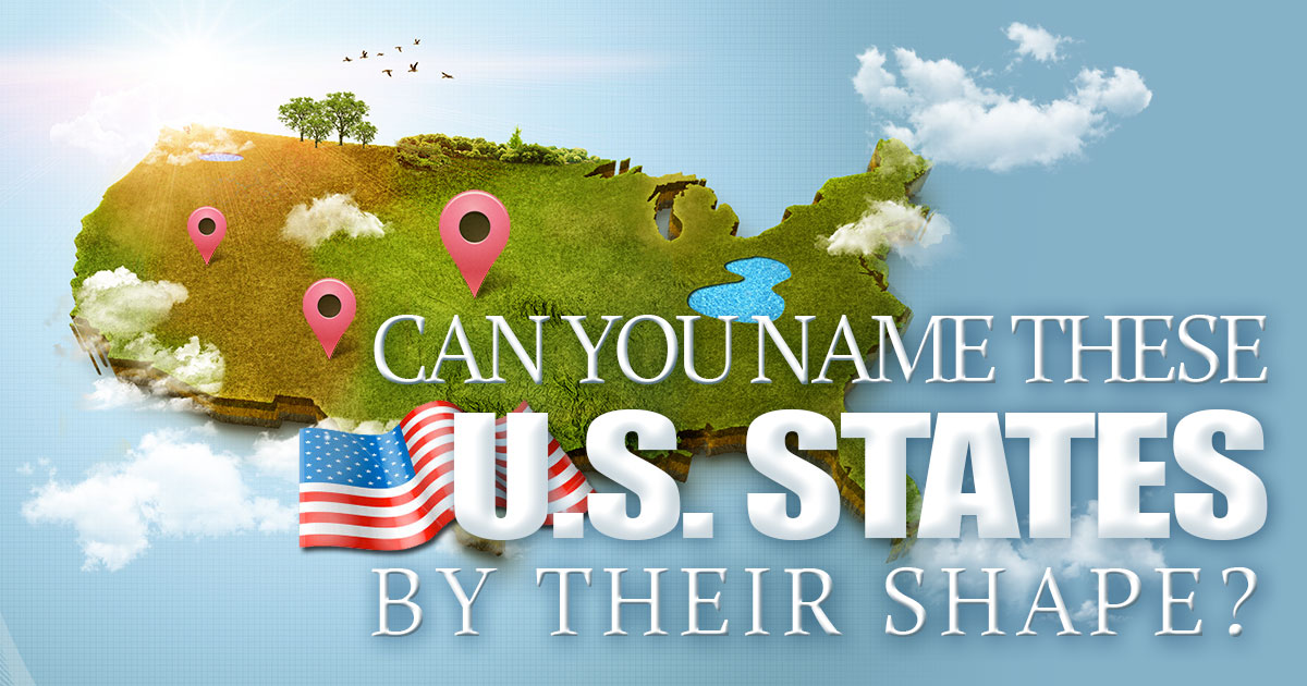 Can You Name These U.S. States by Their Shape?
