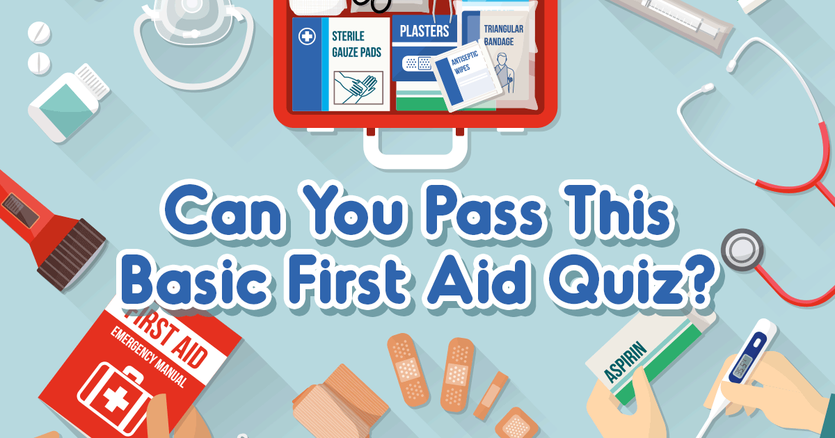 First aid quiz new arrivals