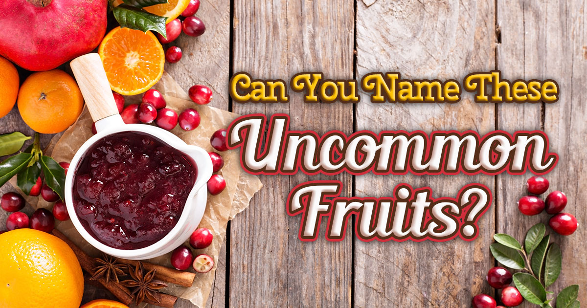 Uncommon Fruits Name Quiz 🍑🍋🍆