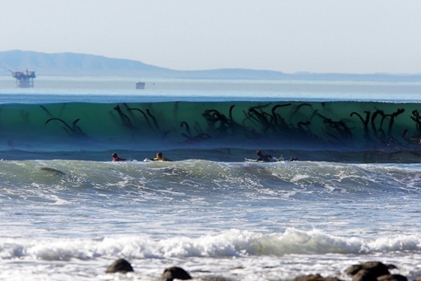 How Well Can You Spot Fake Photos? Ocean waves
