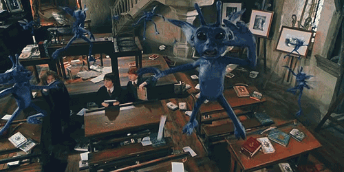 Harry Potter Magical Creatures Quiz Harry Potter Cornish Pixies GIF