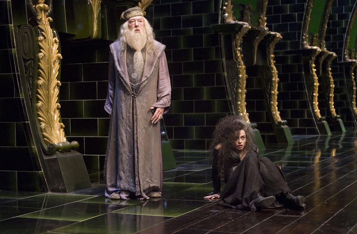 Harry Potter Trivia Quiz Albus Dumbledore and Bellatrix Lestrange