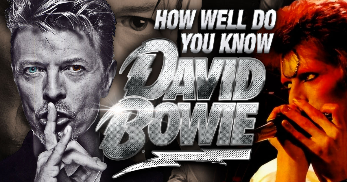 David Bowie Knowledge Quiz 🌟: How Well Do You Know Him?