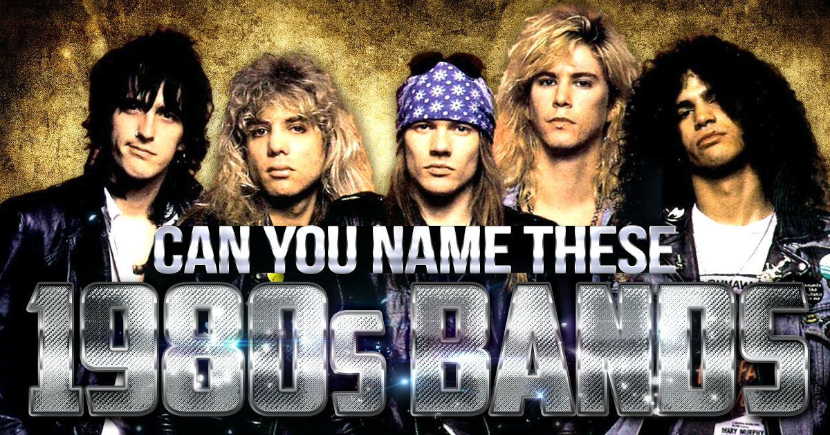 1980s Bands Quiz Can You Name Them 