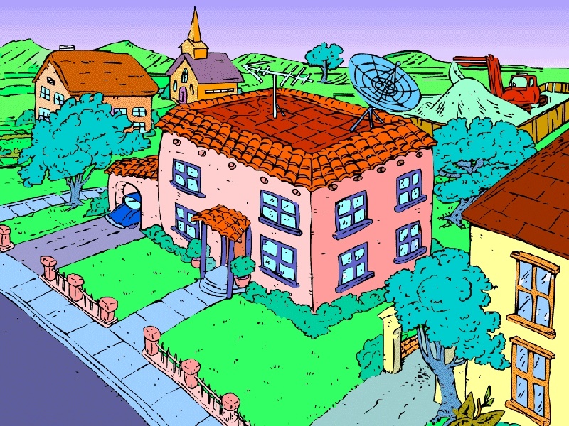 Can You Match the House to the Cartoon? 08