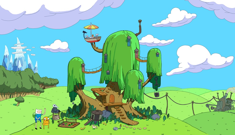 Can You Match the House to the Cartoon? adventure time