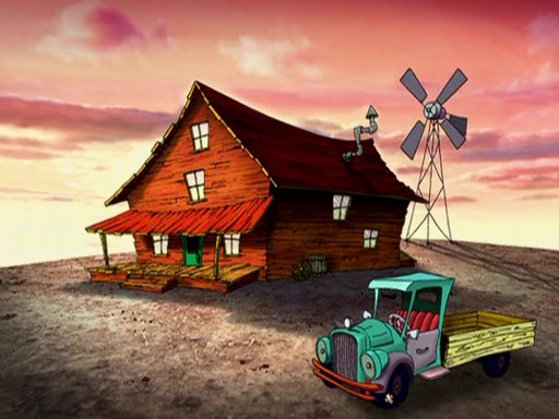 Can You Match the House to the Cartoon? 