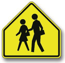 Can You Identify These Road Signs? School Advance warning