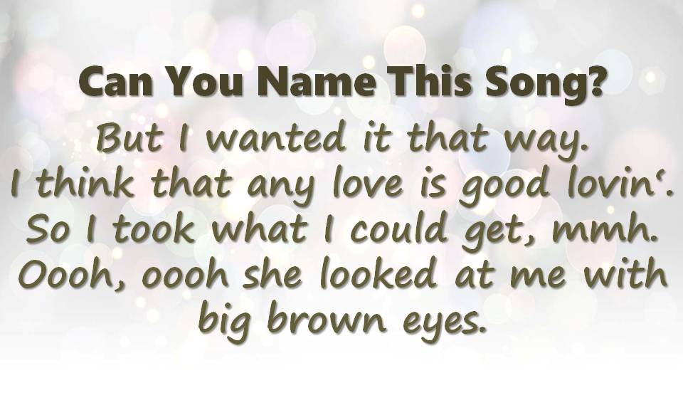 Can You Name These 1970s Pop Songs? Slide3