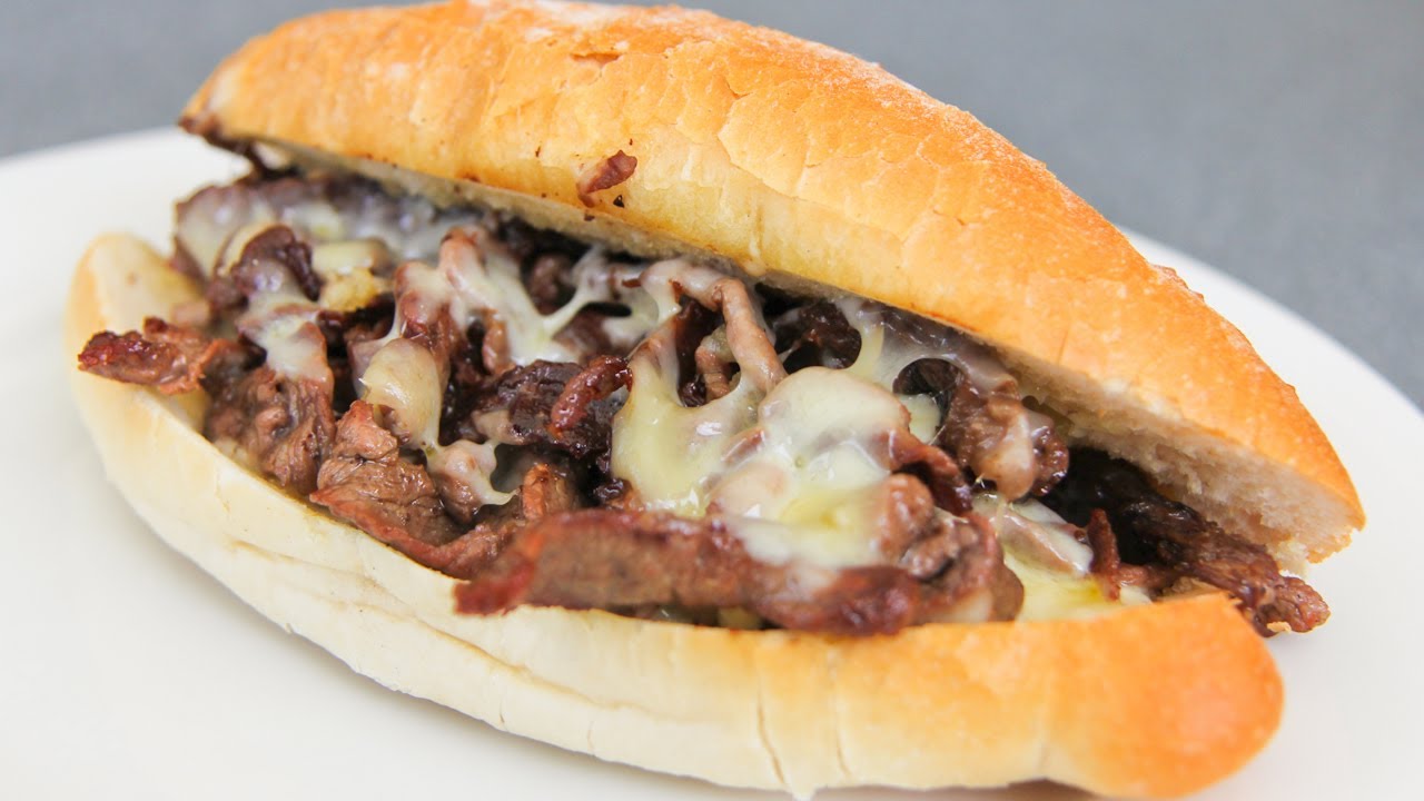 Can You Name These American Dishes? Philly cheesesteak sandwich