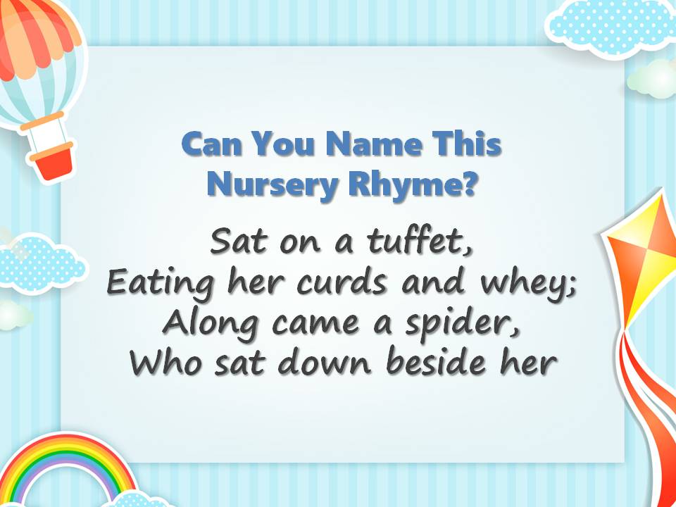 Can You Name These Nursery Rhymes? Quiz Slide8