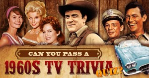 Classic TV Quiz! Can You Pass A 1960s TV Trivia Quiz?