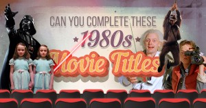 Classic Movie Quiz! Can You Complete 1990s Movie Titles?