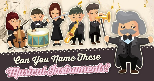 Can You Name These Musical Instruments? 🥁🎷🎸🎺🎻