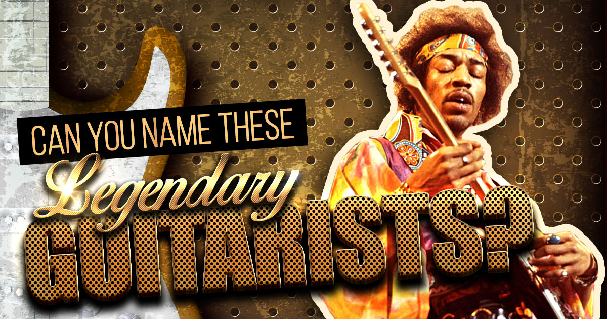 Can You Name These Legendary Guitarists? 🎸 Quiz