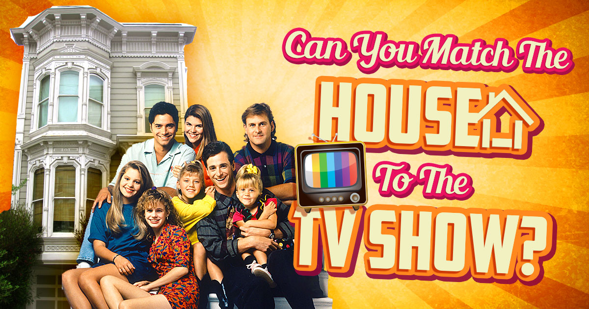 🏡 Can You Match the House to the TV Show?