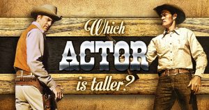 Which Actor Is Taller? Quiz