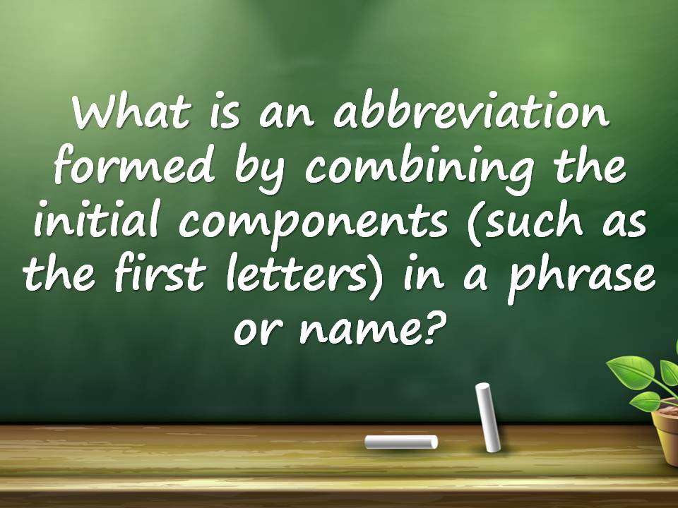 How Well Do You Know Your English Terminology? Quiz Slide7