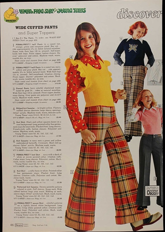 Can You Guess the Year of These Sears Catalog Pages? 01 1973fall plaidpants
