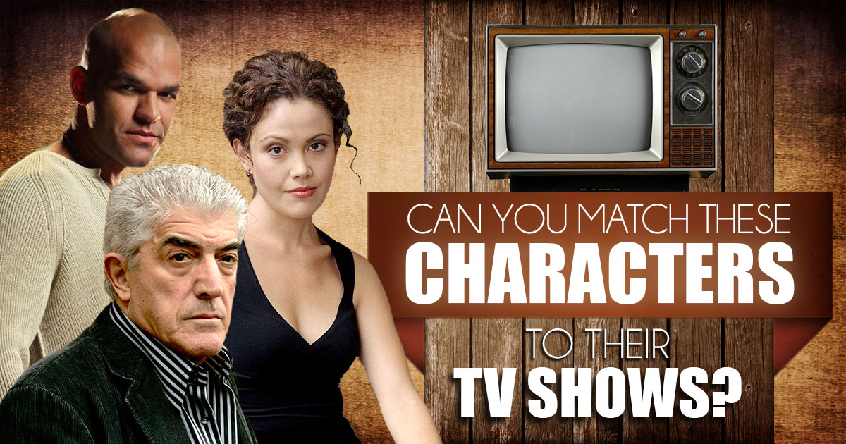 Can You Match These Characters to Their TV Shows?