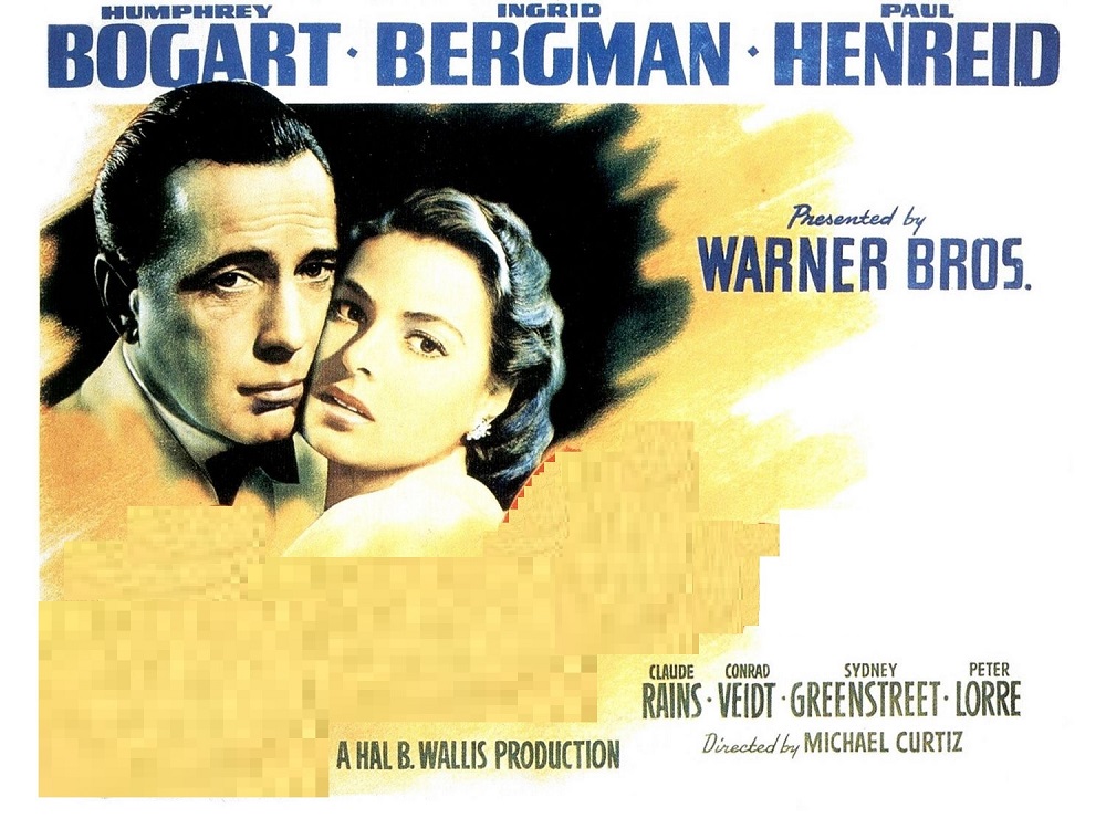 Can You Name These Humphrey Bogart Movies from Their Posters? 01 casablanca