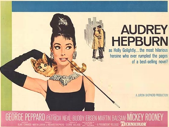 Can You Name These Audrey Hepburn Movies from Their Posters? 01 breakfast at tiffanys