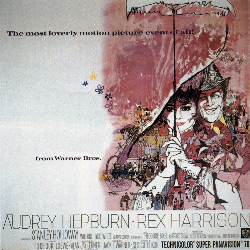 Can You Name These Audrey Hepburn Movies from Their Posters? 06 my fair lady