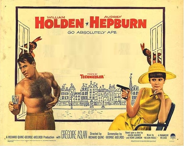 Can You Name These Audrey Hepburn Movies from Their Posters? 10 paris when it sizzles