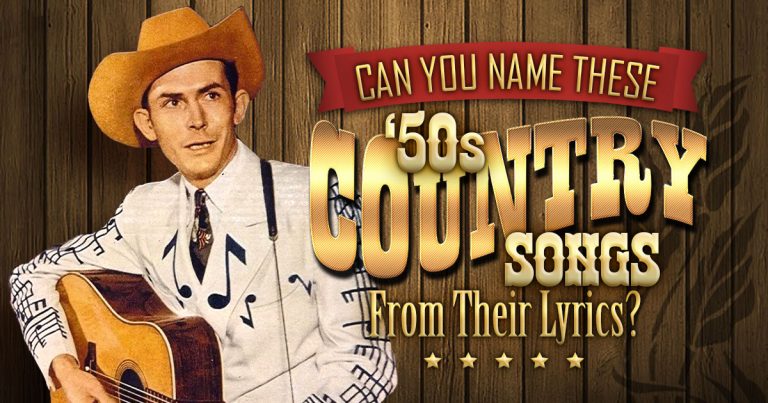 Can You Name These 1950s Country Songs From Their Lyrics? - Quiz