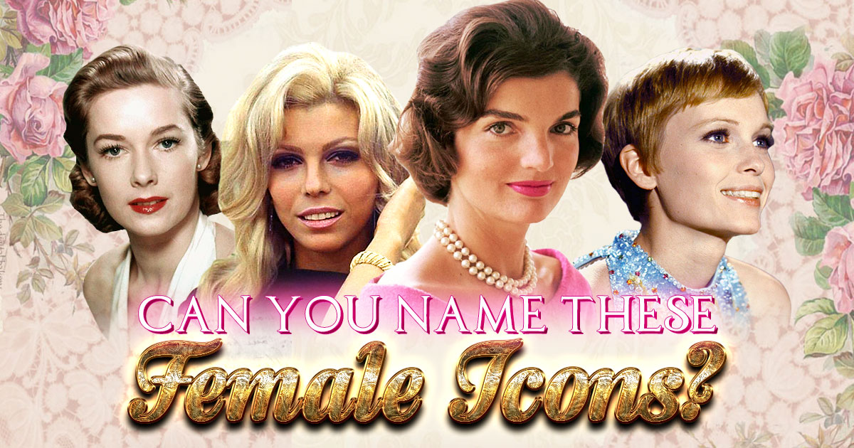 Can You Name These Female Icons?