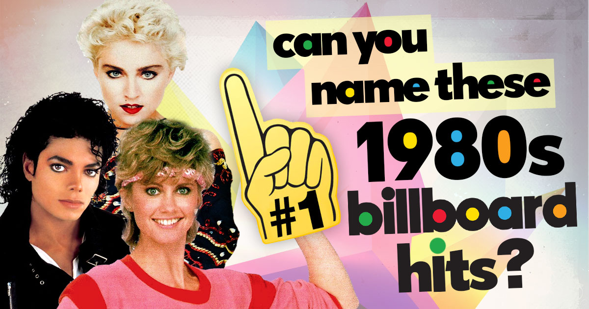 Music Quiz: Can You Name These 1980s Billboard No. 1 Hits?