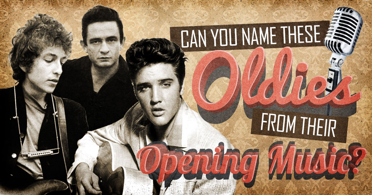 Music Quiz! Can You Name Oldies From Their Opening Music?