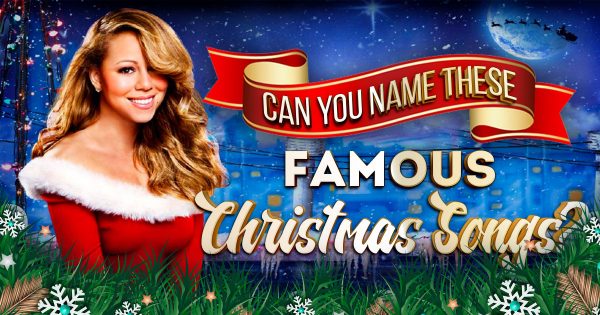 Can You Name These Famous Christmas Songs?