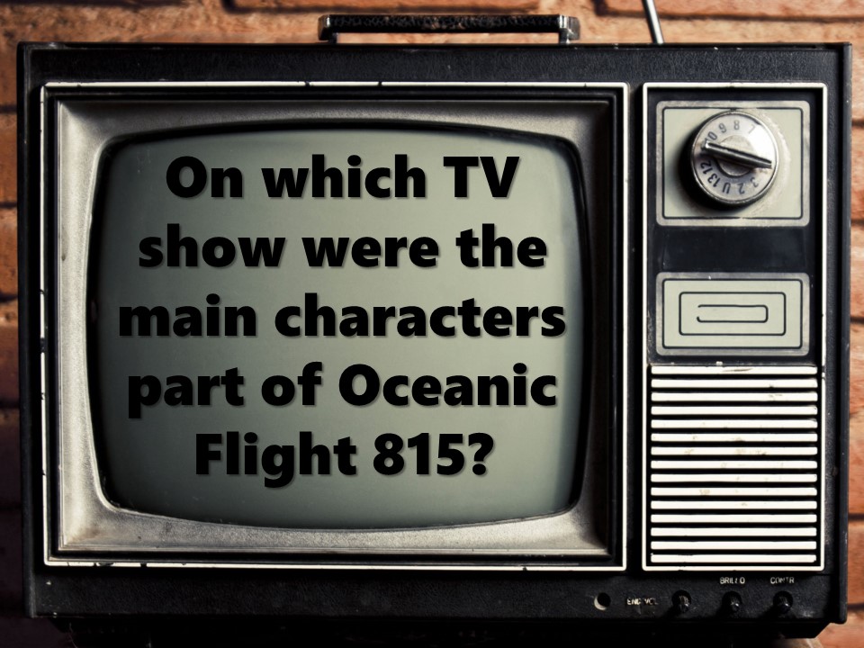 Can You Name These TV Shows With Just One Clue? slide13