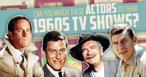 Classic TV Quiz! Can You Match Actors To 60s TV Shows?