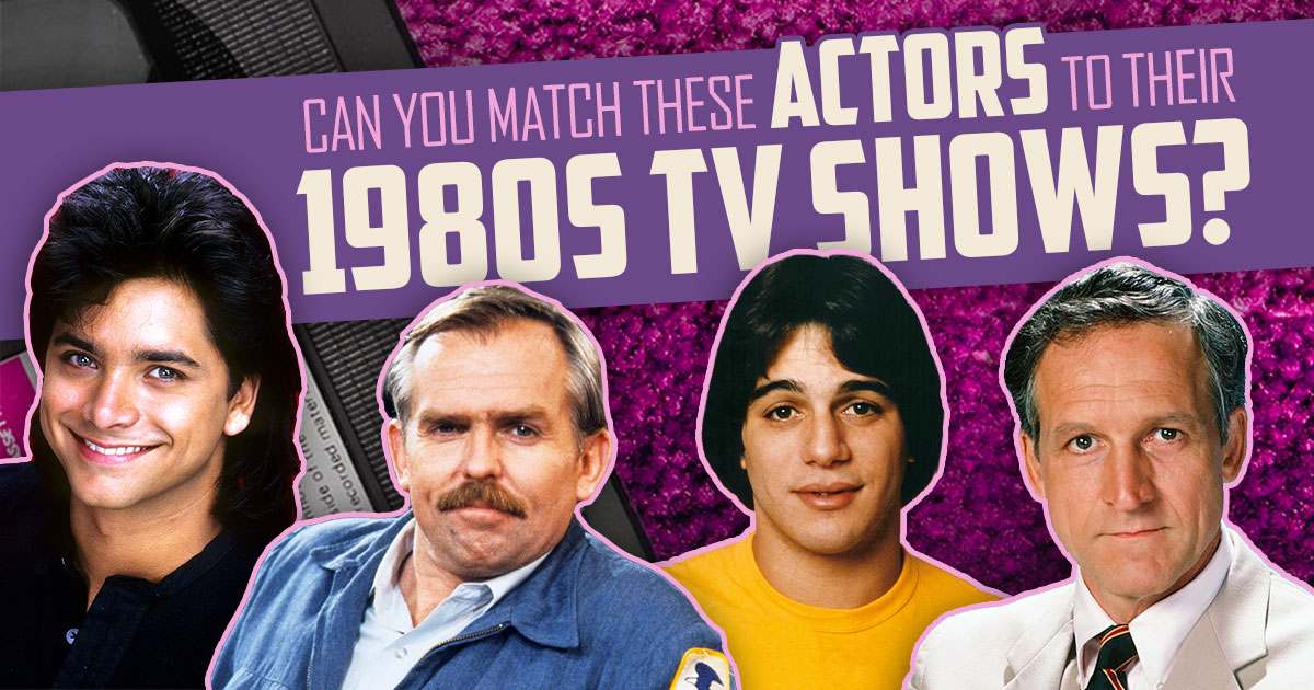 Can You Match These Actors to Their 1980s TV Shows?