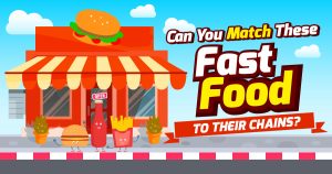 Can You Match These Fast Food to Their Chains? Quiz
