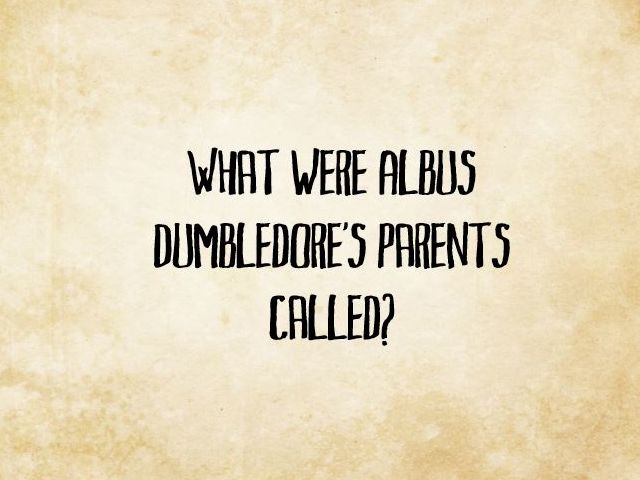 Dumbledore Quiz 03