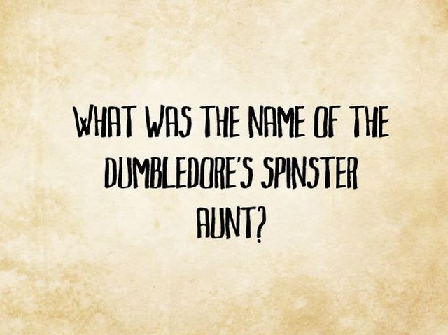 Dumbledore Quiz 20