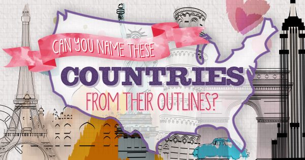 Can You Name These Countries from Their Outlines?