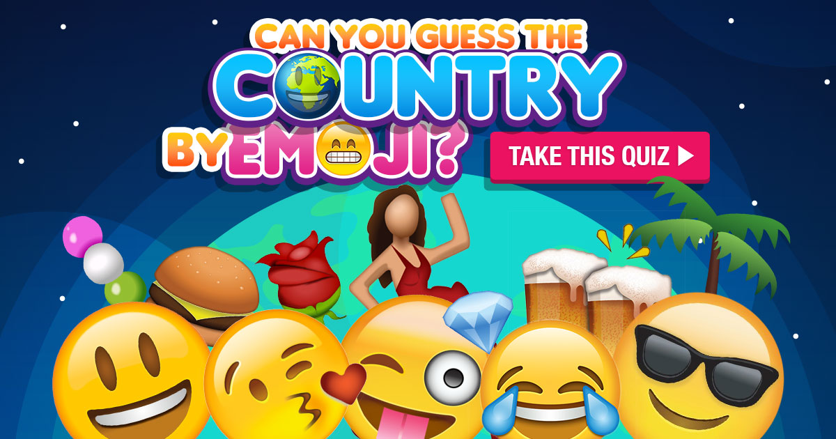 can you guess the country by emoji