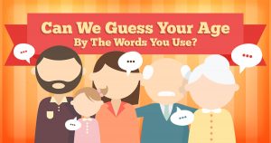 👄 Can We Guess Your Age by the Words You Use? Quiz