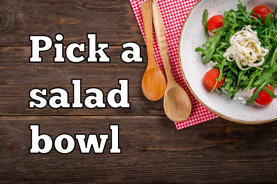 🥗 Build a Salad & We’ll Tell You What Age You Will Live to pick a salad bowl