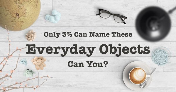 Only 3% Of the Population Can Name These Everyday Objects. Can You?