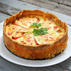 Build Your Brunch 🥐 and We Will Reveal Your True Calling Ham and cheese quiche