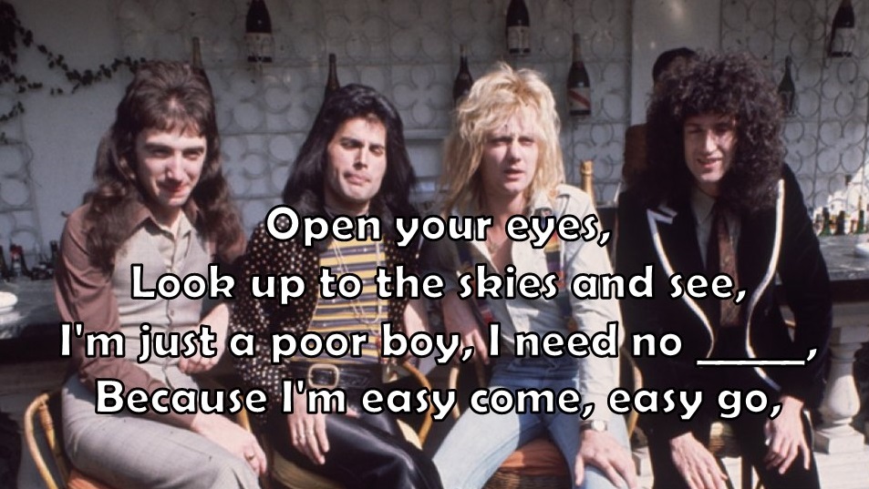 👑 Can You Complete the Lyrics of ‘Bohemian Rhapsody’? Slide3