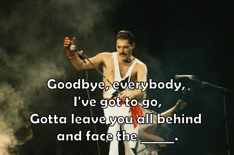 👑 Can You Complete the Lyrics of ‘Bohemian Rhapsody’? Slide10